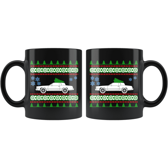 1979 Cadilac El Dorado Christmas Sweater Mug