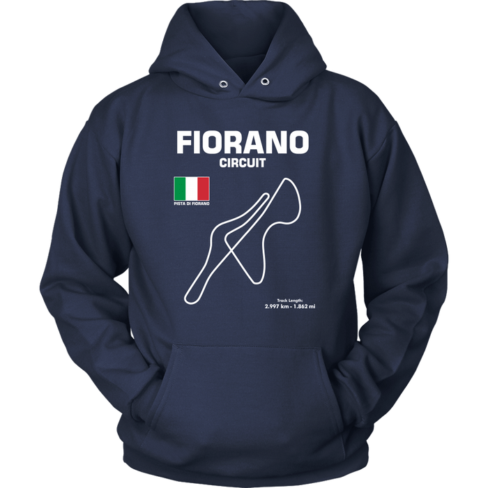 Fiorano Circuit Race Track Outline Series T-shirt or Hoodie