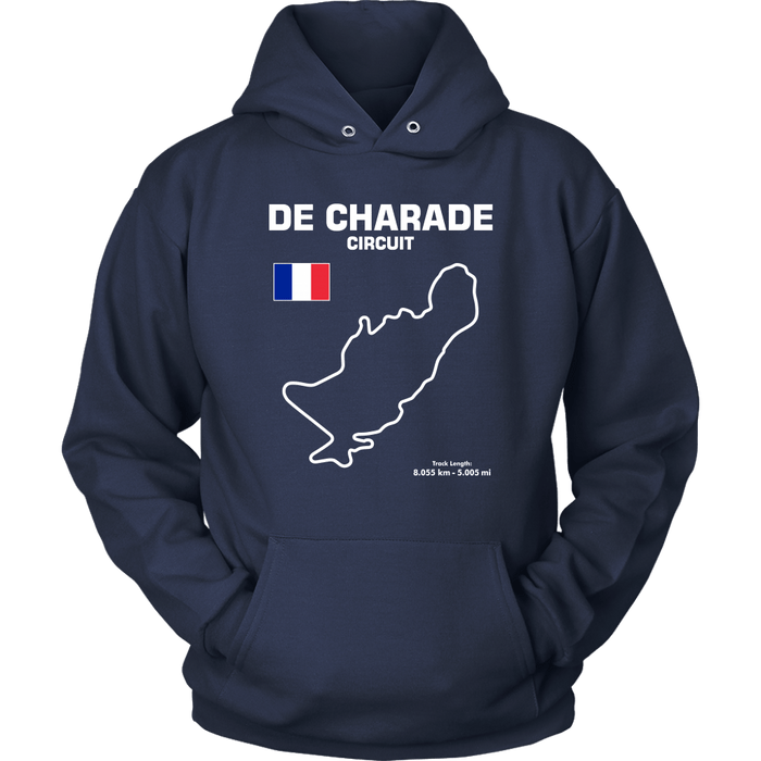 Circuit De Charade Track Outline Series T-shirt or Hoodie