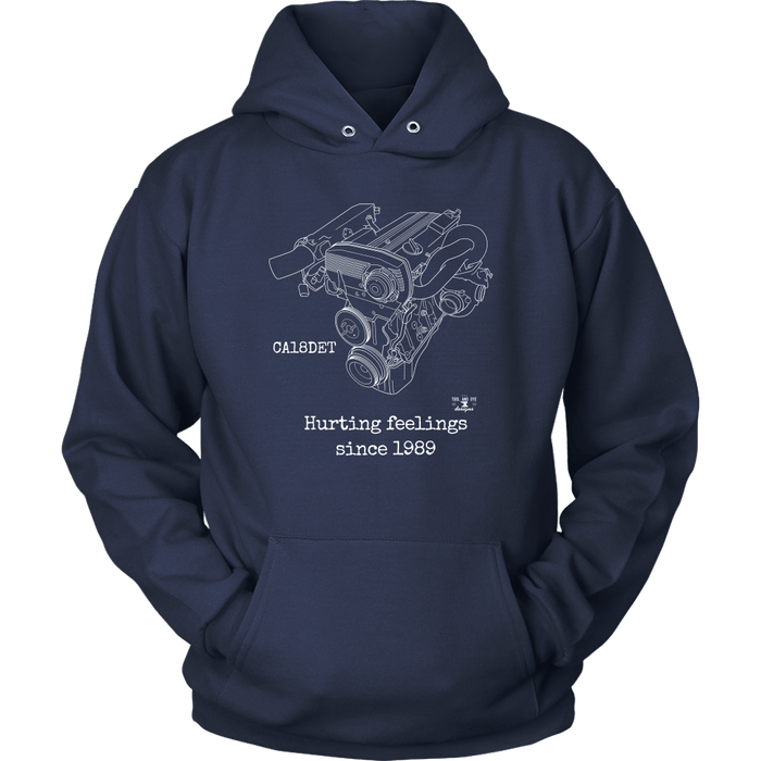 Engine Blueprint Series Nissan CA18DET Ver 2 T-shirt or Hoodie