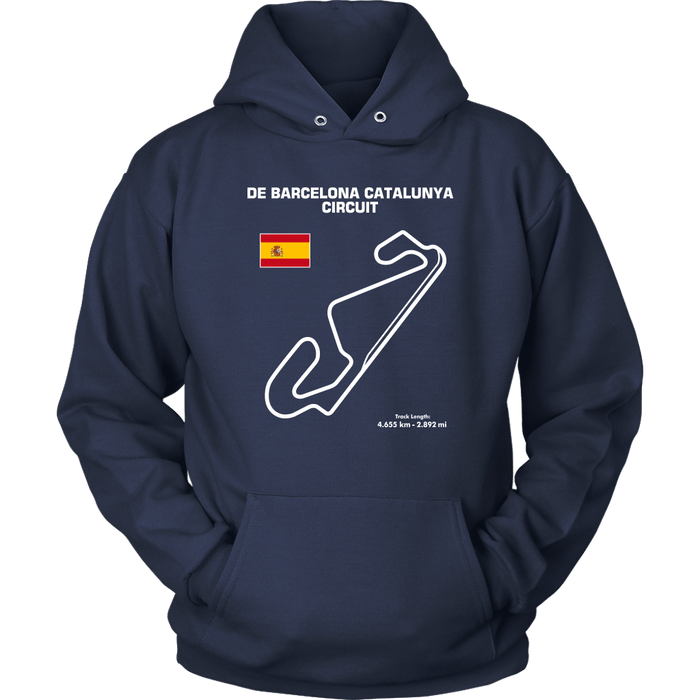 Track Outline Series De Barcelona Catalunya Circuit