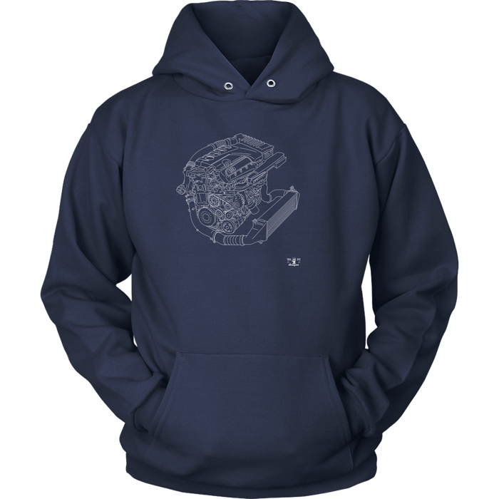 Engine Blueprint Series RS3 T-shirt or Hoodie