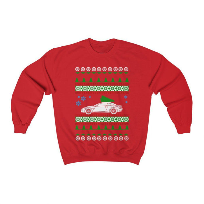 Exotic Car Maserati GranTurismo Ugly Christmas Sweater Sweatshirt