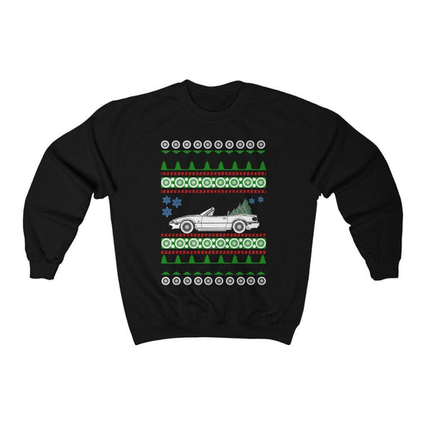 awkward style Miata NA Ugly Christmas Sweater Sweatshirt V2