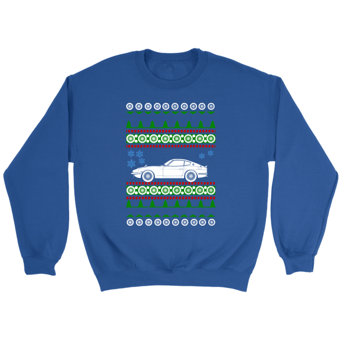 Datsun 240Z no tree ugly christmas sweater sweatshirt