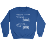 Delorean Patent Design DMC-12 sweatshirt