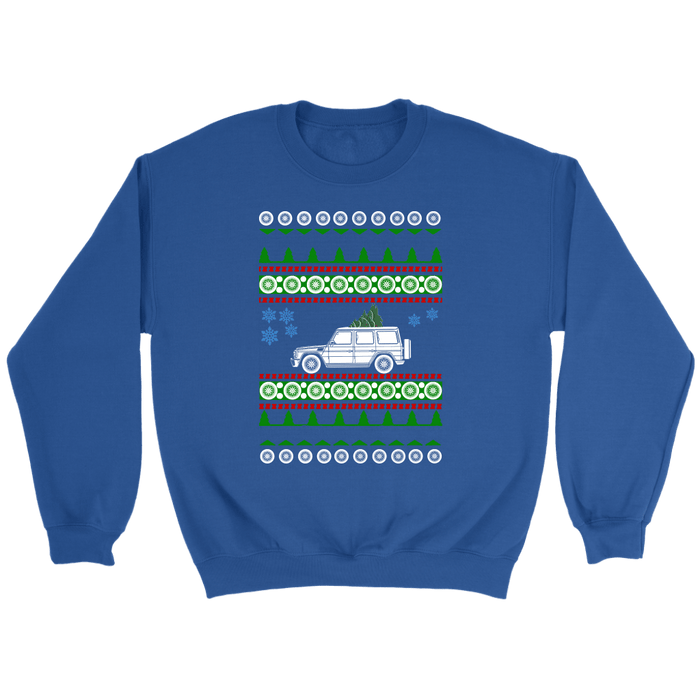 Mercedes G500 G Wagon Ugly Christmas Sweater