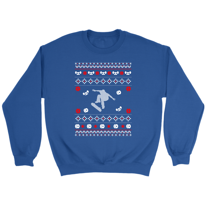 Skateboarding Ugly Christmas Sweater new for 2021