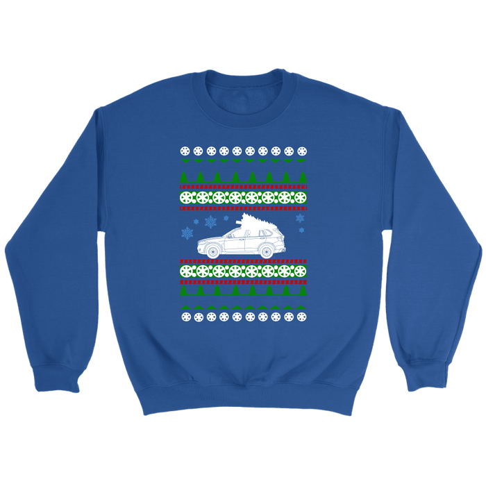 German Car SUV BMW X5 Ugly Christmas Sweater sweatshirt