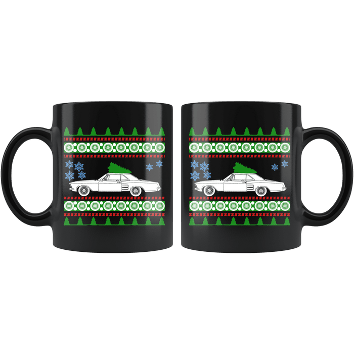 1964 Buick Riviera Christmas Sweater Mug