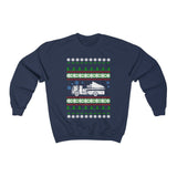 Firetruck Ugly Christmas Sweater Sweatshirt more colors