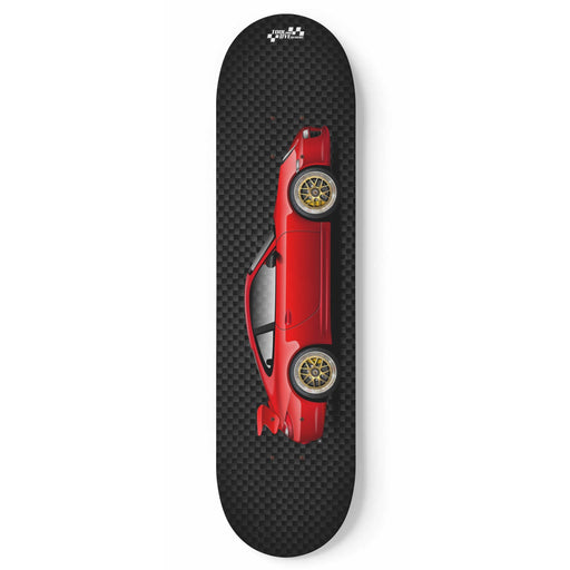 Car Art 997 Red custom deck with 2 mounts (Rush Production)