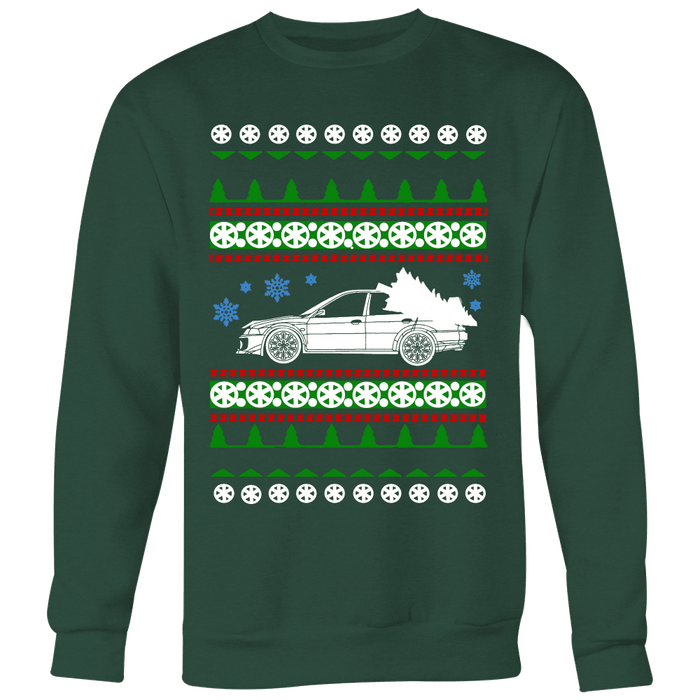 Mitsubish Lancer Evo 5 ugly Christmas Sweater, Hoodie and long sleeve t-shirt sweatshirt