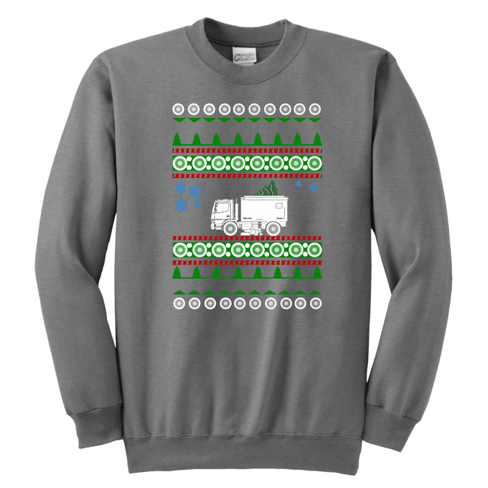 Street Sweeper Youth ugly christmas Sweater sweatshirt