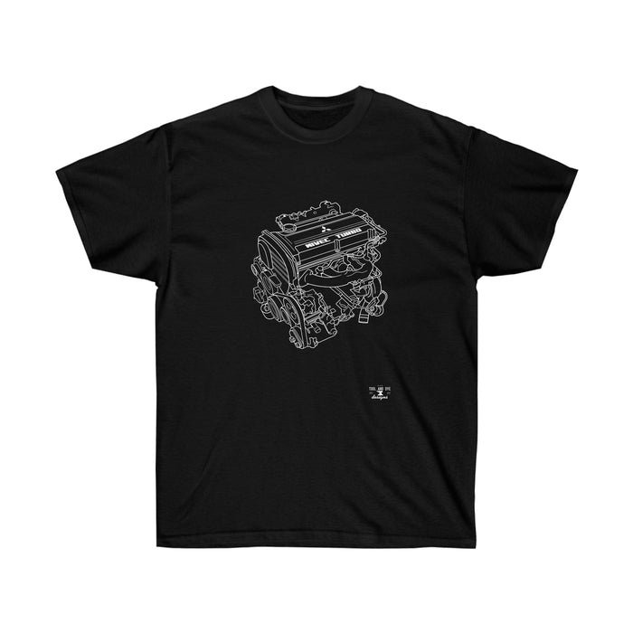 Engine Blueprint Series 4G63 Mivec t-shirt