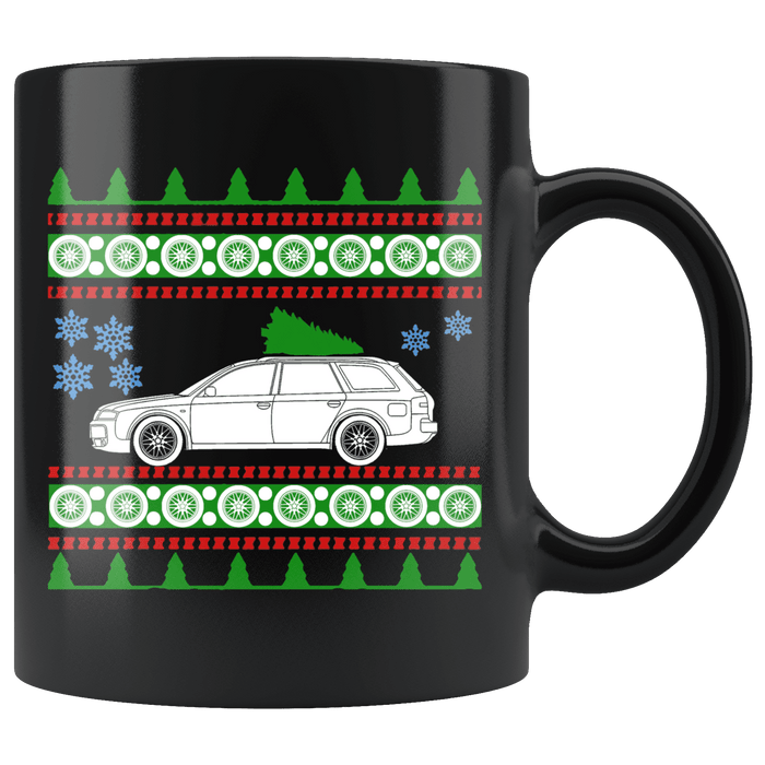 2005 Audi Allroad Ugly Christmas Sweater Mug