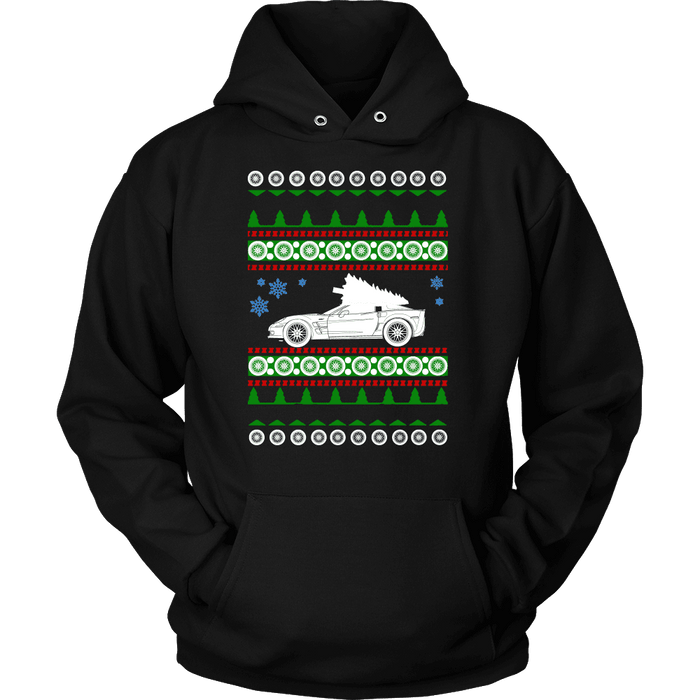 C6 Corvette Ugly Christmas Sweater, hoodie and long sleeve t-shirt NEW sweatshirt