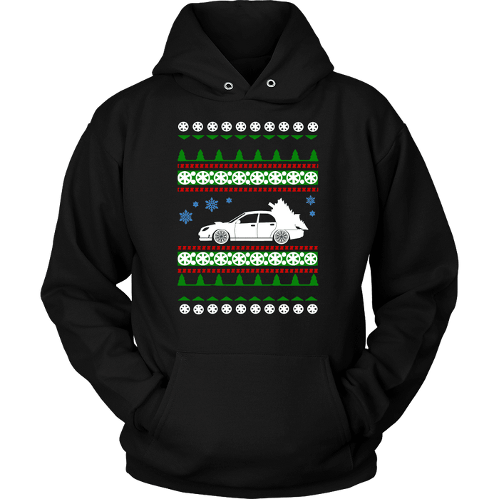 Japanese Car WRX STI Hawkeye Ugly Christmas Sweater, hoodie and long sleeve t-shirt sweatshirt