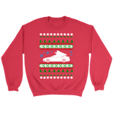Electric Car Tesla Model S Ugly Christmas Sweater Hoodie and long sleeve t-shirt sweatshirt