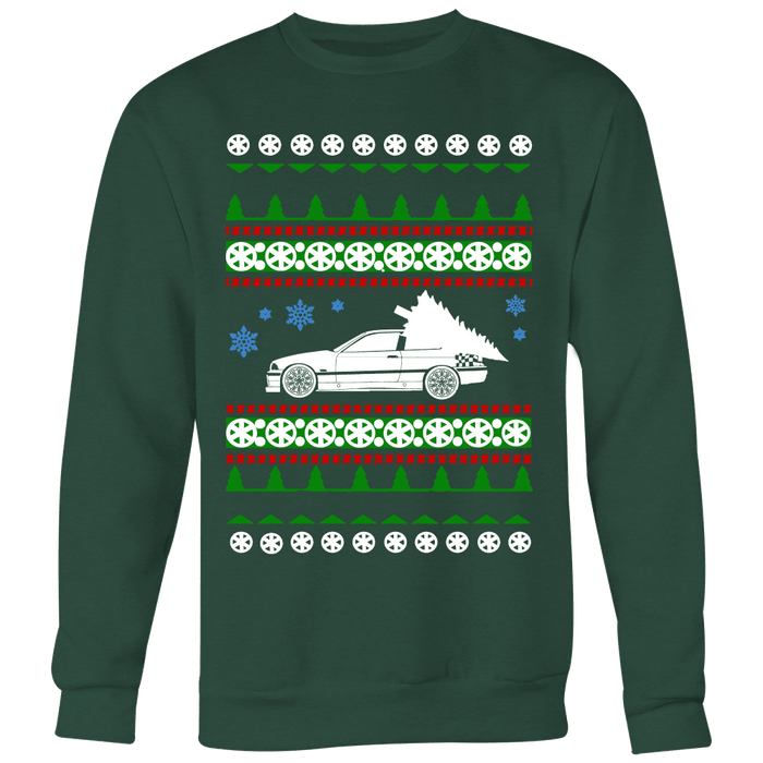 BMW E36 M3 Ugly Christmas Sweater, hoodie and long sleeve t-shirt sweatshirt