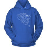 Engine Blueprint Series Cosworth BDA Ford T-shirt and Hoodie