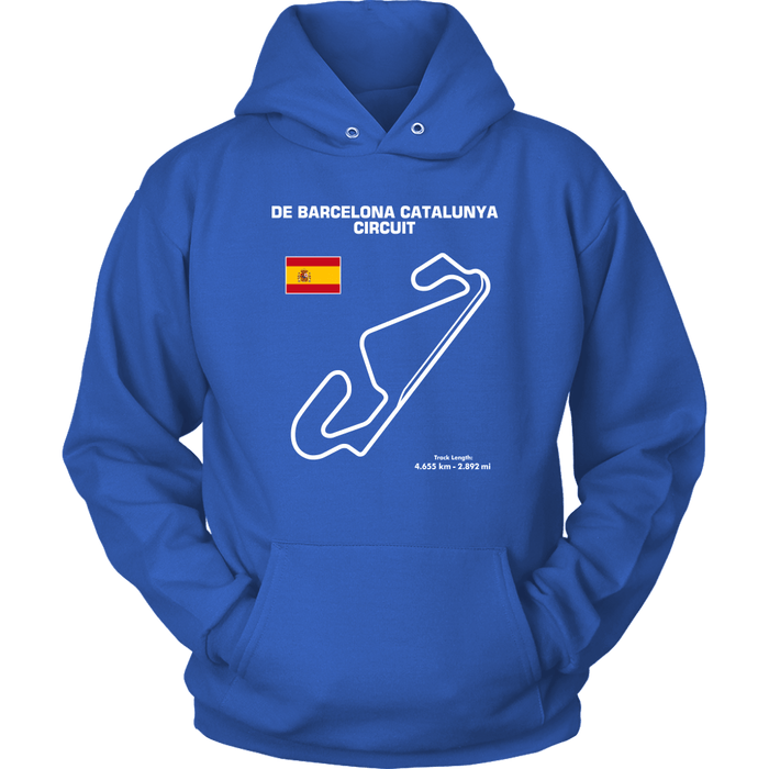 Track Outline Series De Barcelona Catalunya Circuit