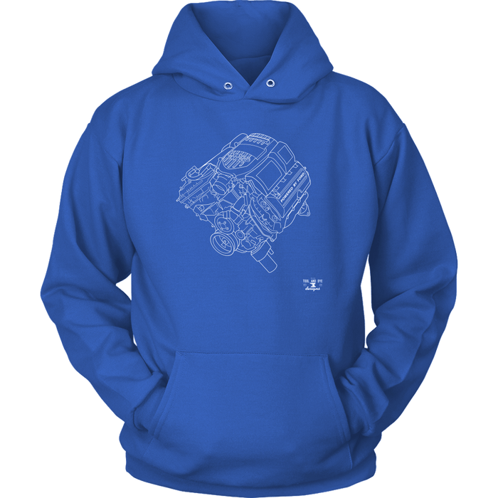 Engine Blueprint Series Boss 302 ver 3 T-shirt or Hoodie