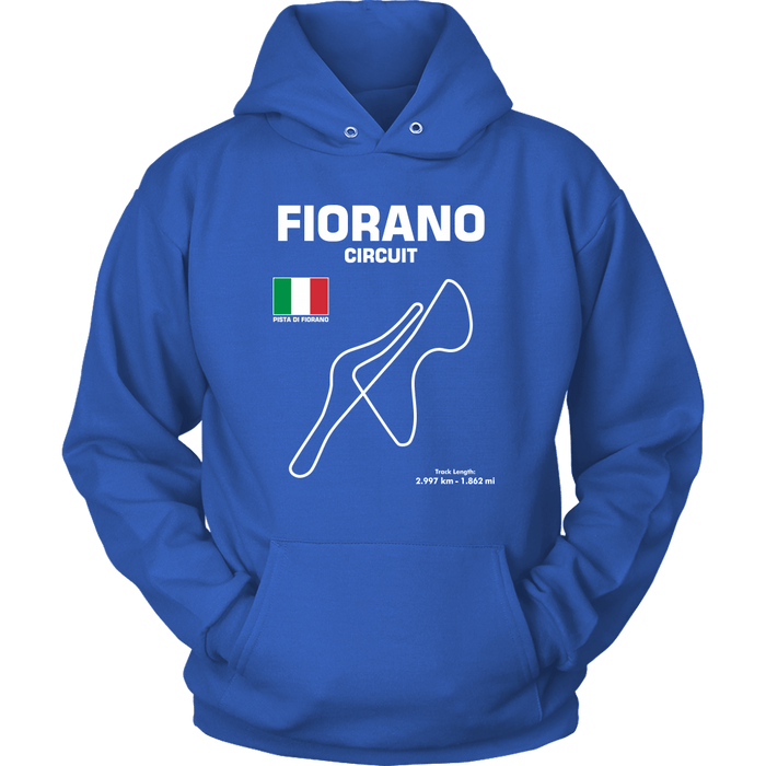 Fiorano Circuit Race Track Outline Series T-shirt or Hoodie