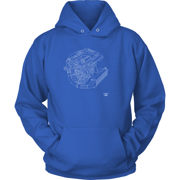 Engine Blueprint Series RS3 T-shirt or Hoodie