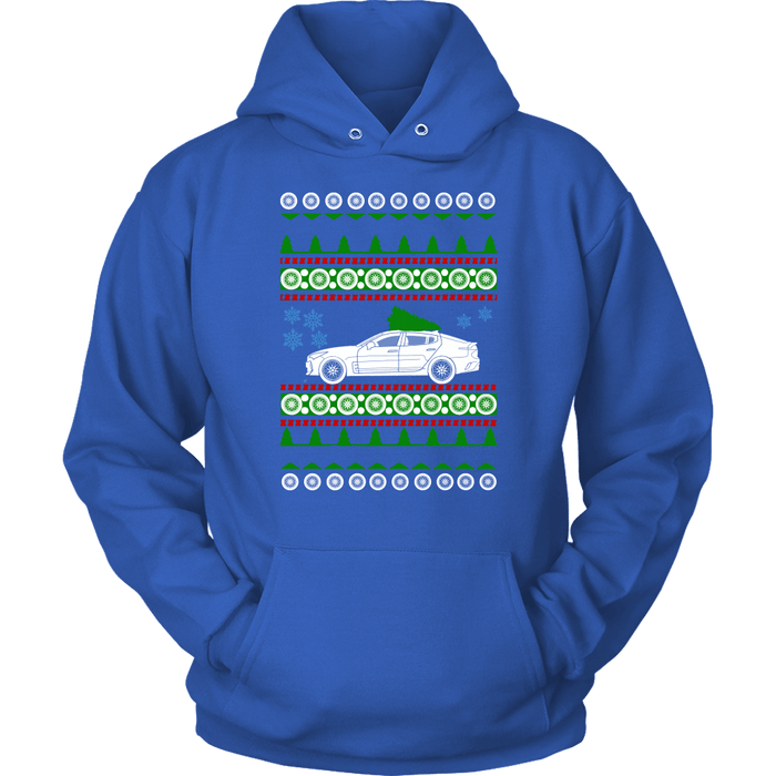 Kia Stinger Ugly Christmas Sweater and Hoodie sweatshirt