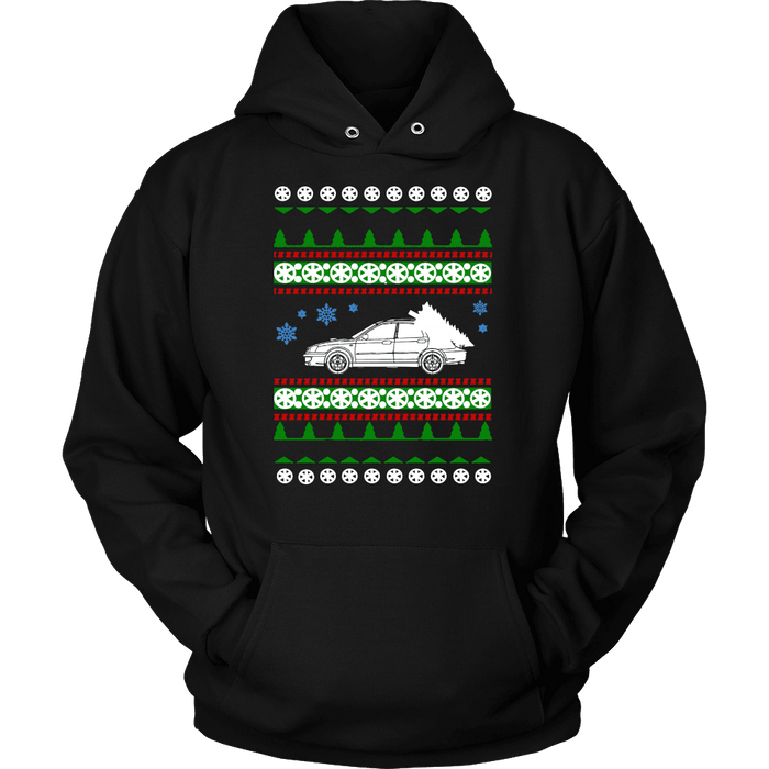 Japanese Car WRX Wagon Ugly Christmas Sweater Sweatshirt and Hoodie sweatshirt