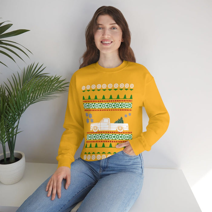 C10 Fleetside Ugly Christmas Sweater Sweatshirt