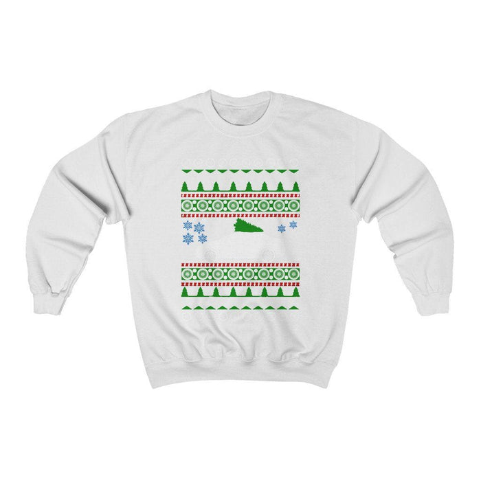 Korean Car like a 2013 Elantra Hyundai Ugly Christmas Sweater Sweatshirt