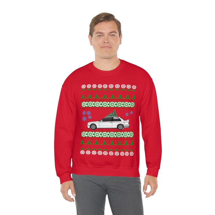 German Car like E30 M3 Ugly Christmas Sweater Sweatshirt V5 many colors