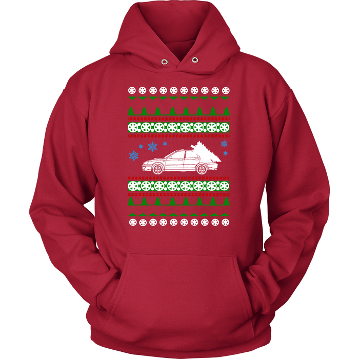 Japanese Car WRX Wagon Ugly Christmas Sweater Sweatshirt and Hoodie sweatshirt