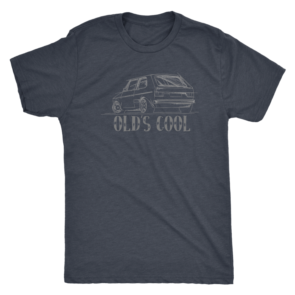 Old's Cool Rabbit Sketch Tri-Blend t-shirt old school
