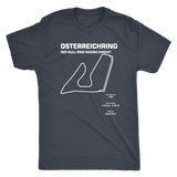 Osterreichring Race Track Outline Series T-shirt