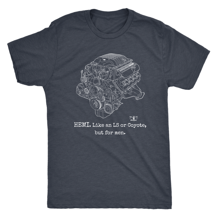 Engine Blueprint Series similar to a Hellcat "like an LS or Coyote, but for men." T-shirt or Hoodie