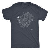 Engine Blueprint Series 4.0 T-shirt and Hoodie