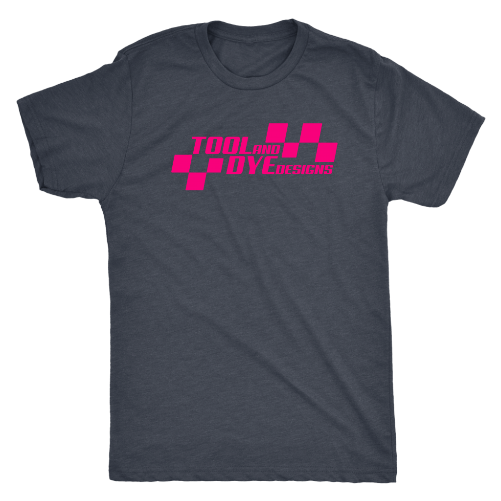 Checkered Flag Tool and Dye Designs Logo T-shirt or Hoodie