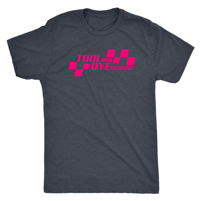 Checkered Flag Tool and Dye Designs Logo T-shirt or Hoodie