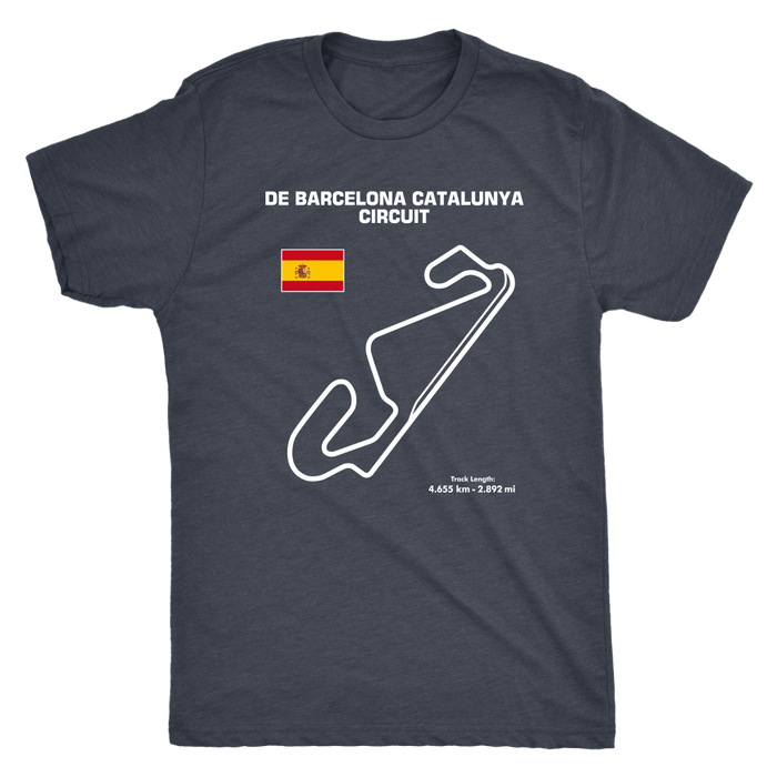 Track Outline Series De Barcelona Catalunya Circuit