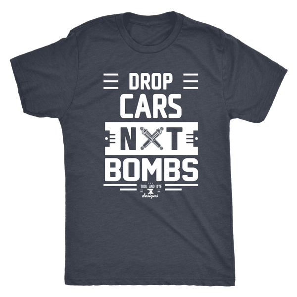 drop cars not bombs t shirt