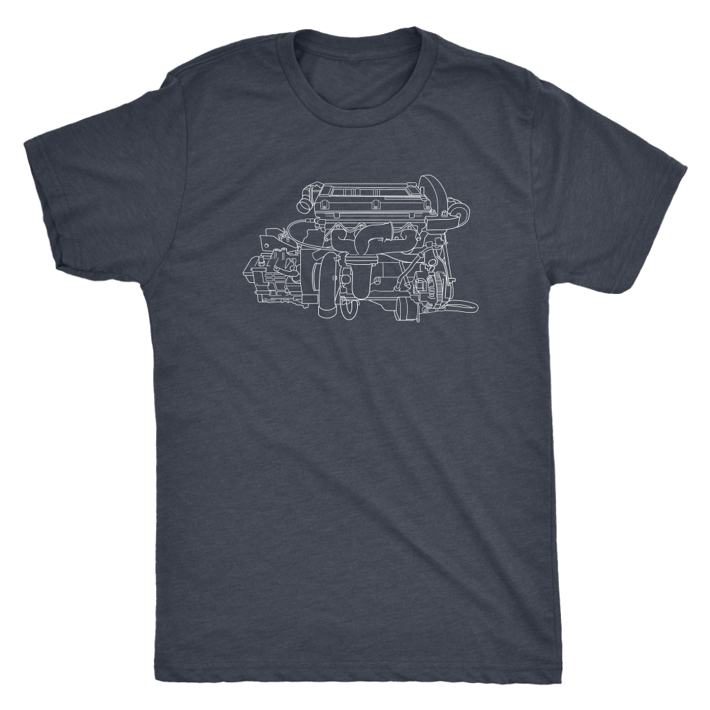 Engine Blueprint Series DSM 4G63 T-shirt or Hoodie V2