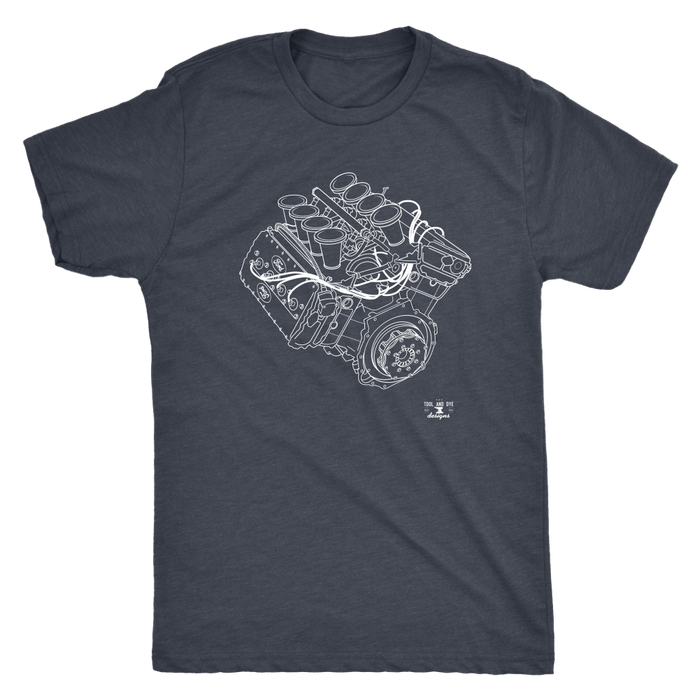 Engine Blueprint Series V8 DFV for Formula 1 Cosworth Ford T-shirt or Hoodie