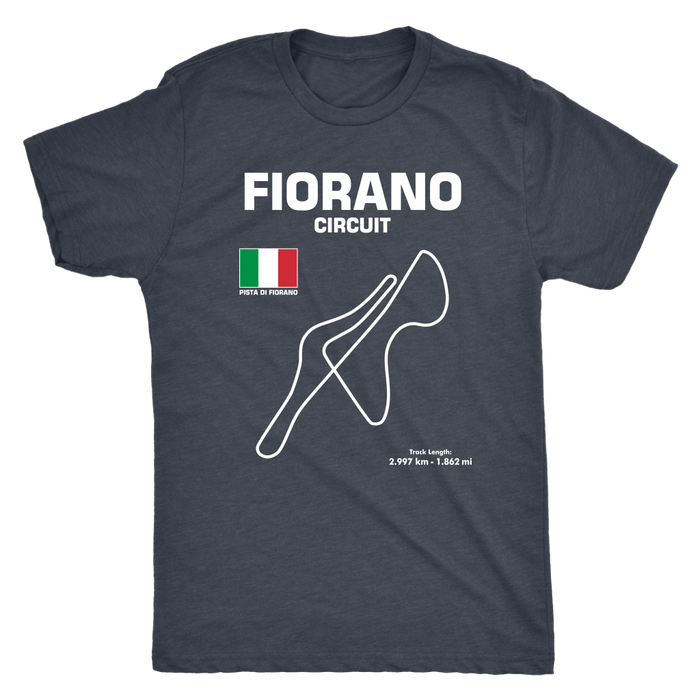 Fiorano Circuit Race Track Outline Series T-shirt or Hoodie