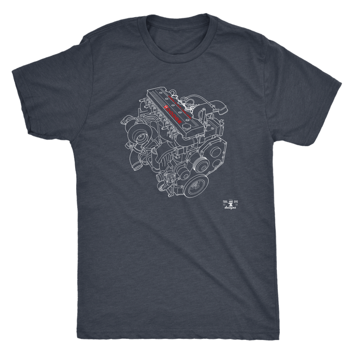 Engine Blueprint Series 5.9L 24 valve Cummins Dodge Turbo Diesel T-shirt or Hoodie