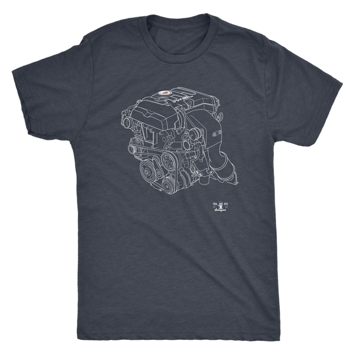 Engine Blueprint Series Cadillac ATS 2.0T LTG GM T-shirt and Hoodie