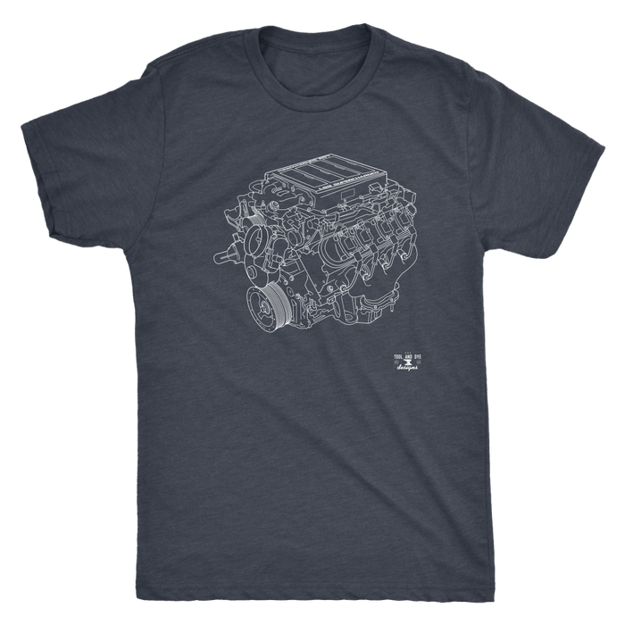 Engine Blueprint Series LS9 T-shirt or Hoodie