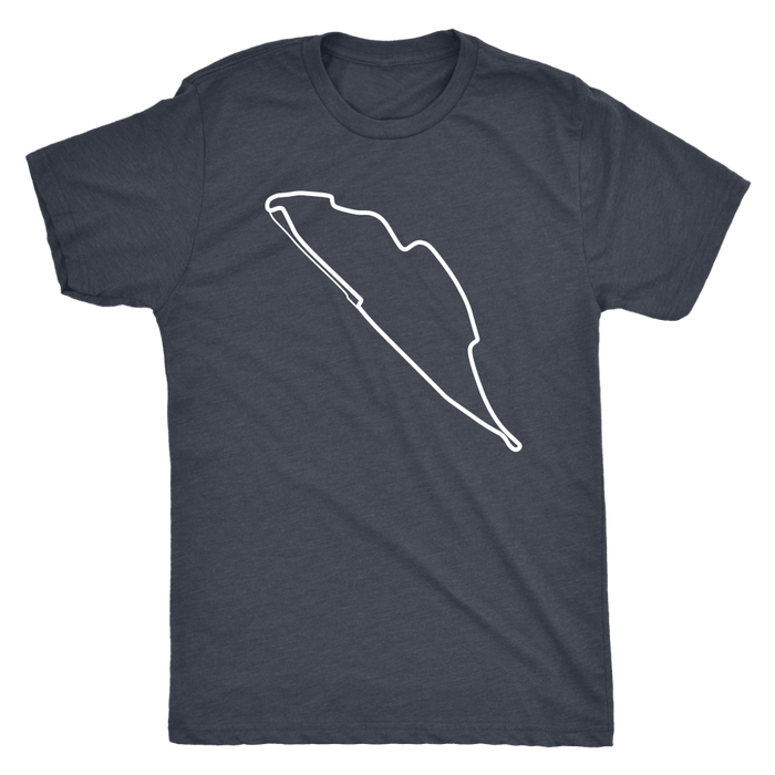 Custom Gilles Villeneuve Montreal Circuit Track Outline shirt